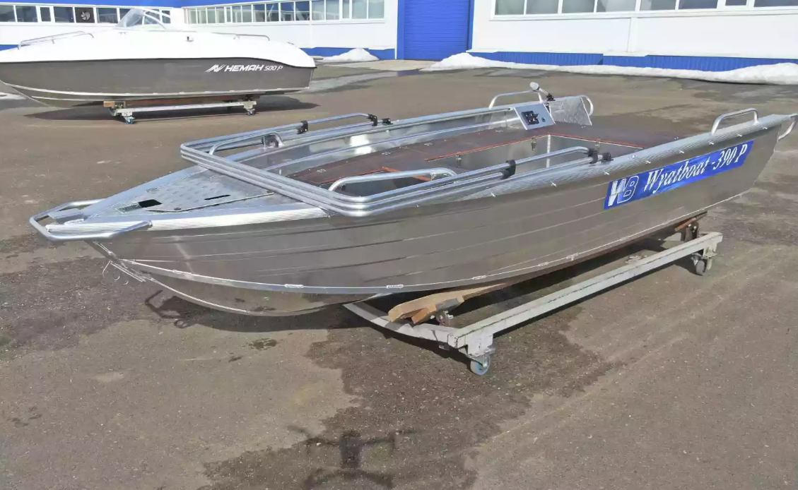 Алюминиевая лодка Wyatboat-390РМ в Рязани