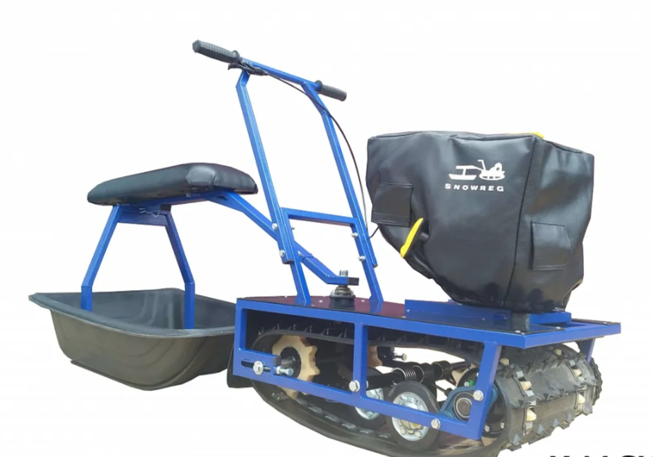 Мини-мотобуксировщик Альбатрос-М с фарой в Рязани