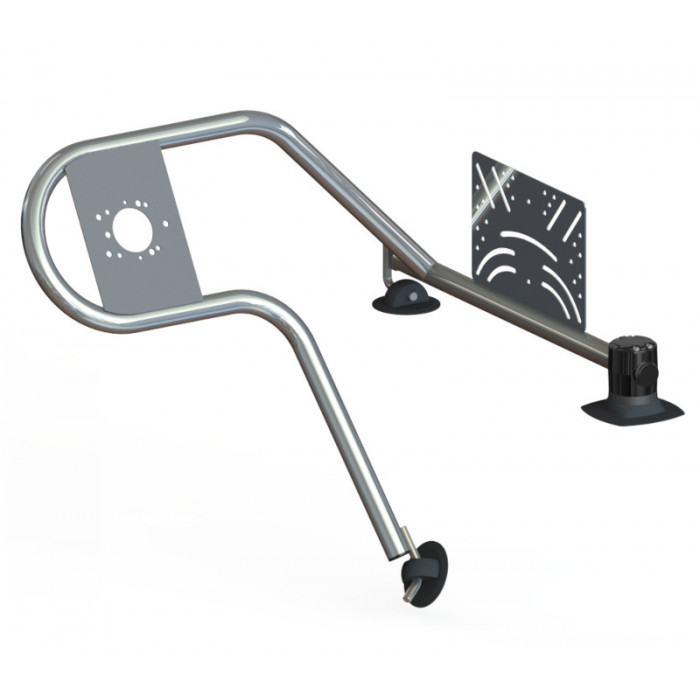 Стойка рулевая с креплением на баллон надувной лодки 32мм быстросъемная в Рязани