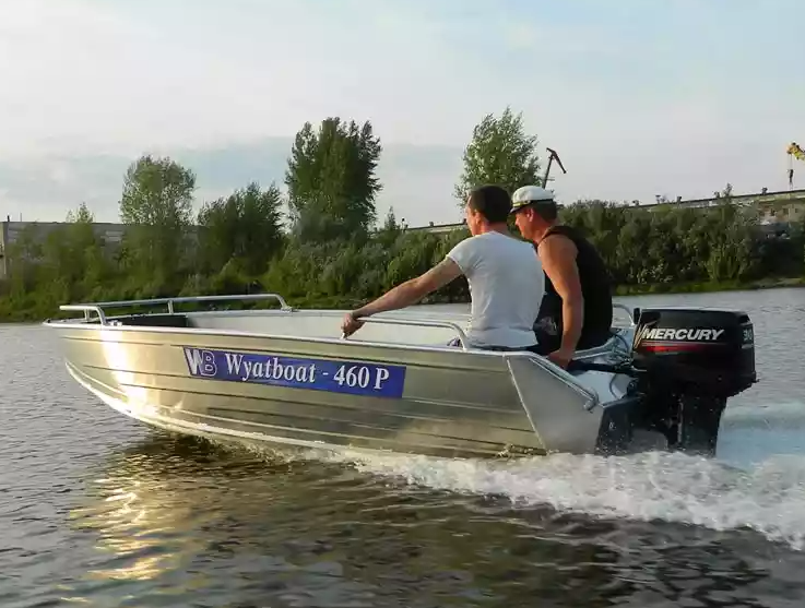 Алюминиевая лодка Wyatboat-460 P в Рязани
