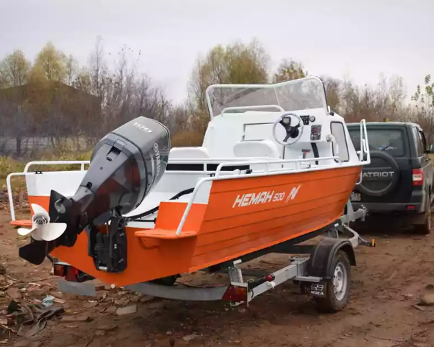 Алюминиевый катер Неман-500 (каютный) в Рязани