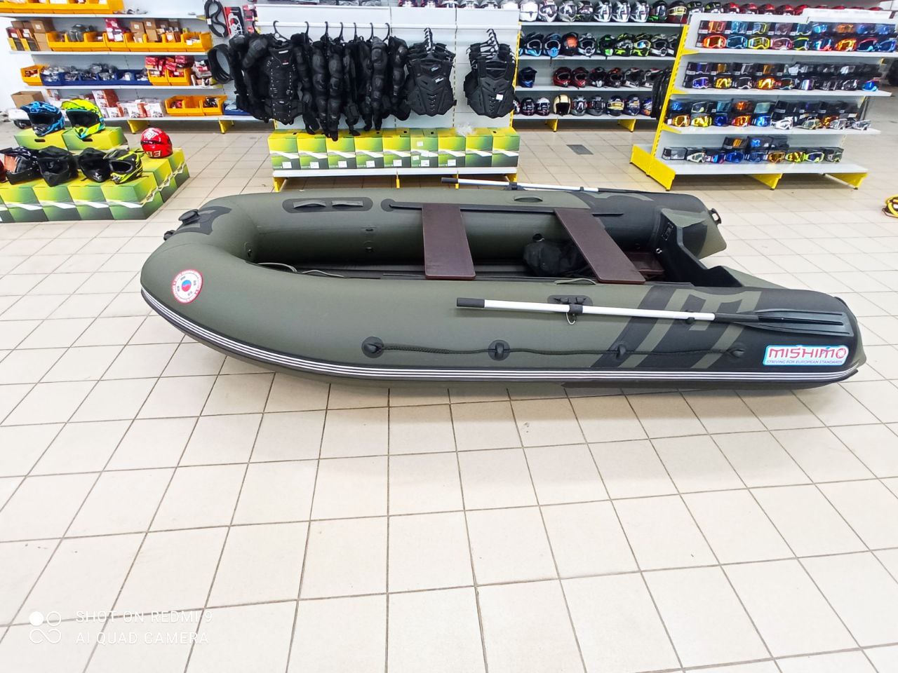 Лодка MISHIMO RIVER JET 390 под водомет в Рязани