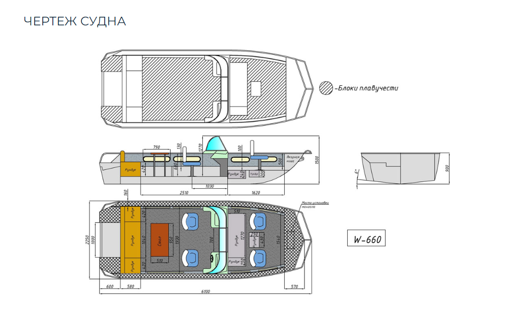 Алюминиевый катер Wyatboat-660 в Рязани