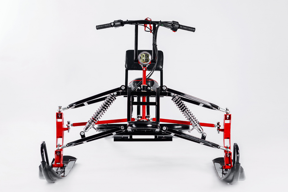 Лыжный модуль IKUDZO с подогревом ручек пластиковые лыжи в Рязани