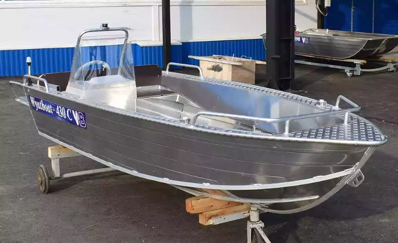 Алюминиевый катер Wyatboat-430 C в Рязани