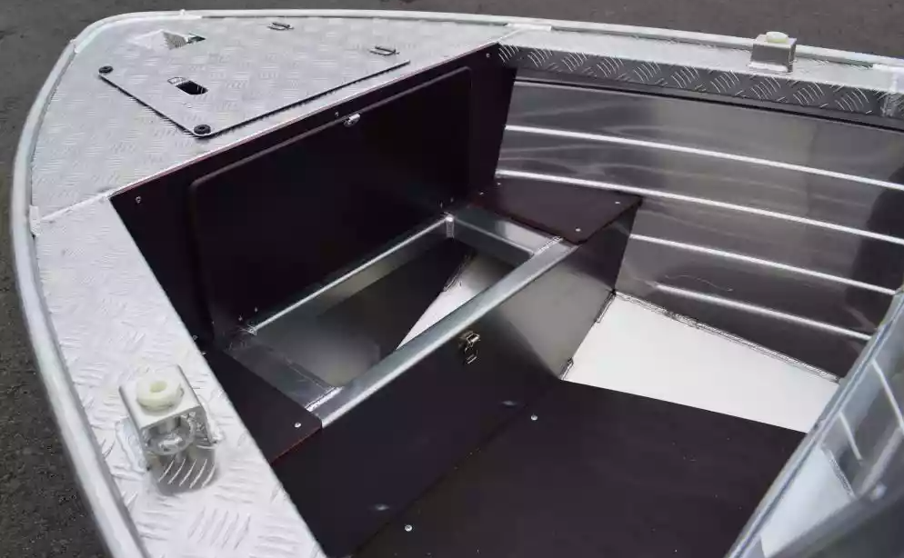 Алюминиевая лодка Wyatboat-390 DCM Увеличенный борт в Рязани