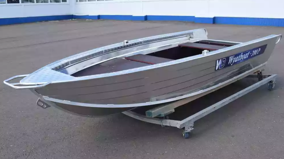Алюминиевая лодка Wyatboat-390Р Fish в Рязани