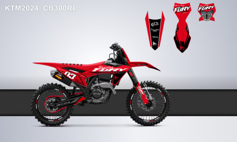 Кроссовый мотоцикл Sanchez Fury CB300RL в Рязани