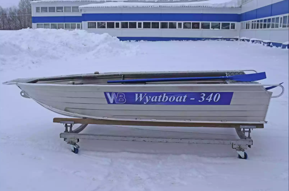 Алюминиевая лодка Wyatboat-340 Р в Рязани
