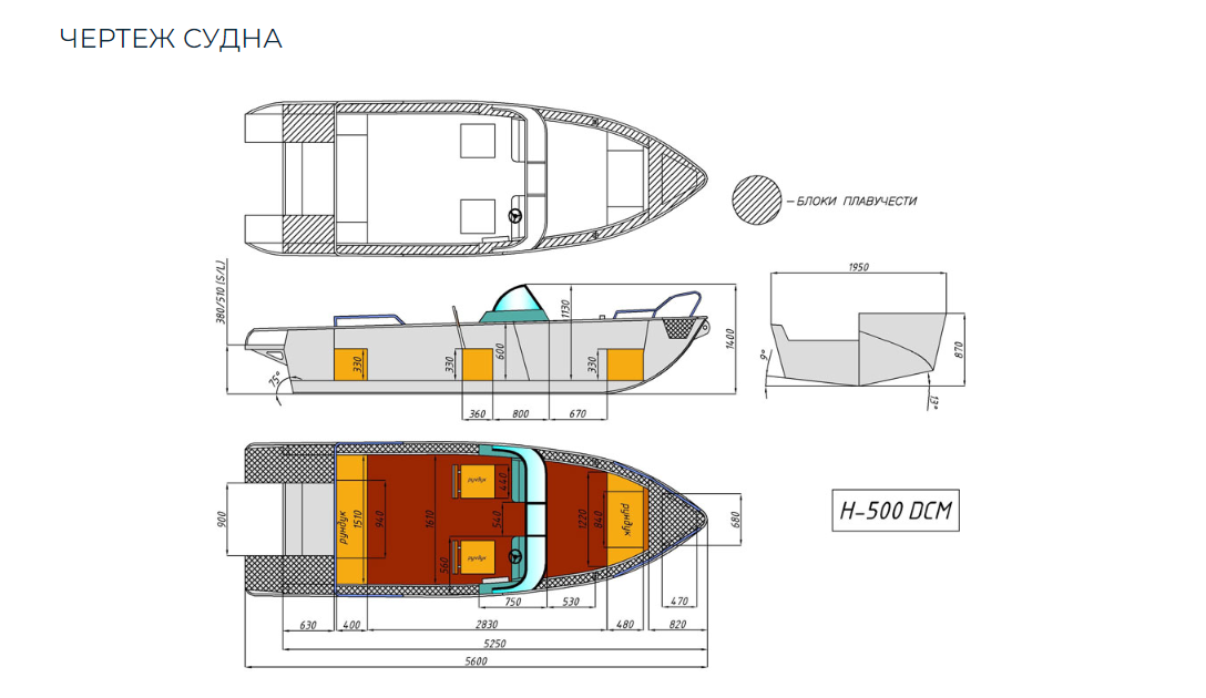Алюминиевый катер Неман-500 DCM в Рязани