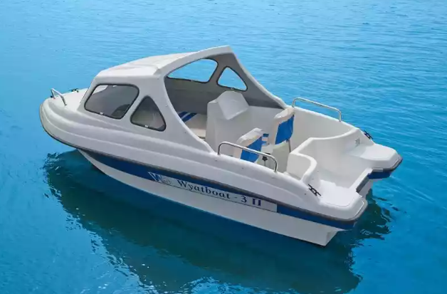 Стеклопластиковый катер Wyatboat-3 П (полурубка) в Рязани