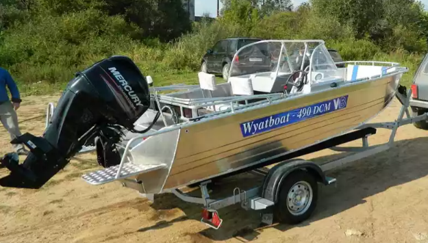 Алюминиевый катер Wyatboat-490 DCM в Рязани