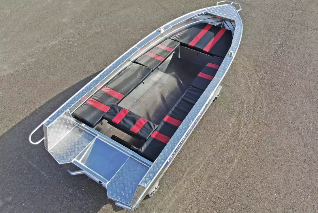 Алюминиевая лодка Wyatboat-390РМ увеличенный борт в Рязани
