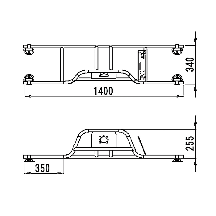 Стойка рулевая с бортовым креплением малая в Рязани