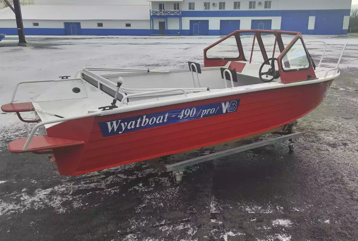 Алюминиевый катер Wyatboat-490 DCM Pro в Рязани