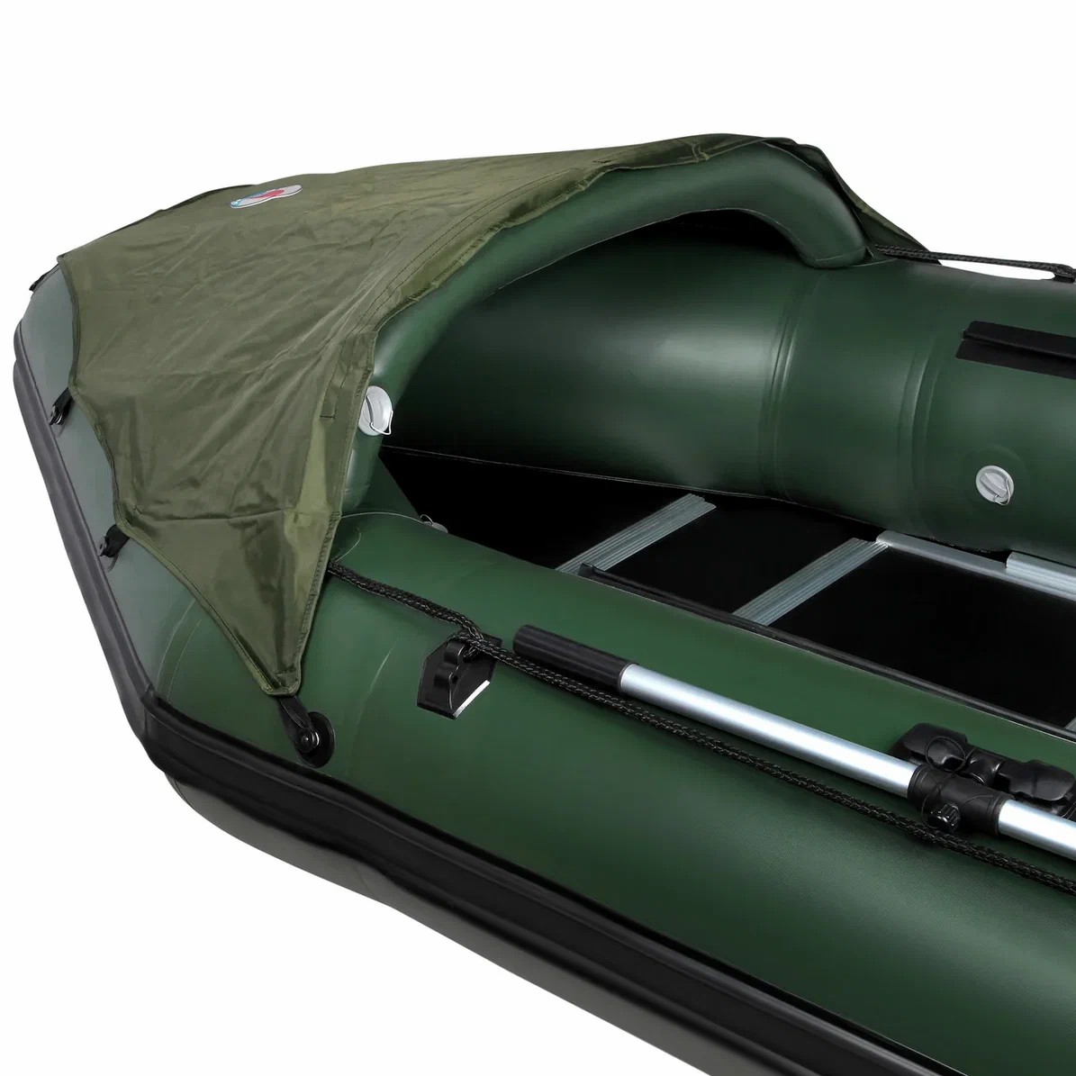 КОМПЛЕКТ НОСОВОГО ТЕНТА К ЛОДКЕ SMARINE SDP MAX 365-380 ЗЕЛЕНЫЙ в Рязани