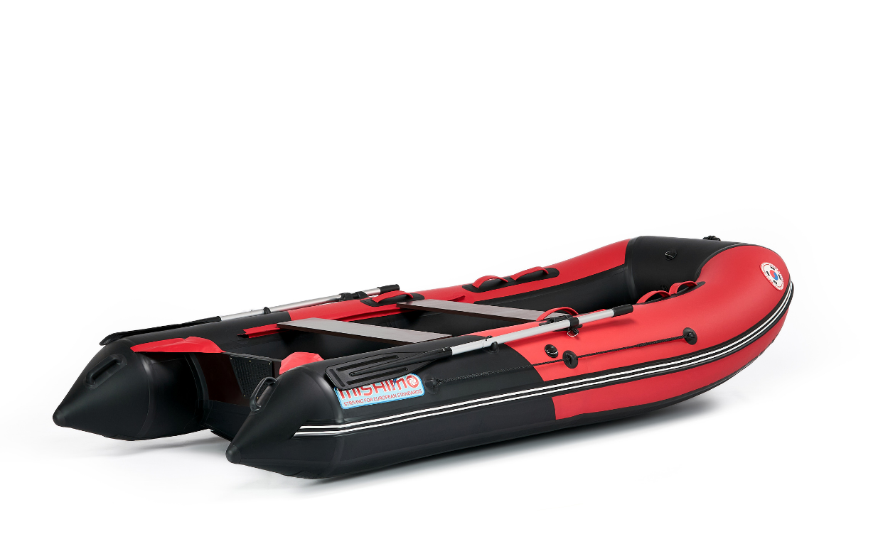 КОМПЛЕКТ ЛОДКА MISHIMO PRO 350 + ЛОДОЧНЫЙ МОТОР MARLIN MP 9.9 (15) AMHS PROLINE в Рязани