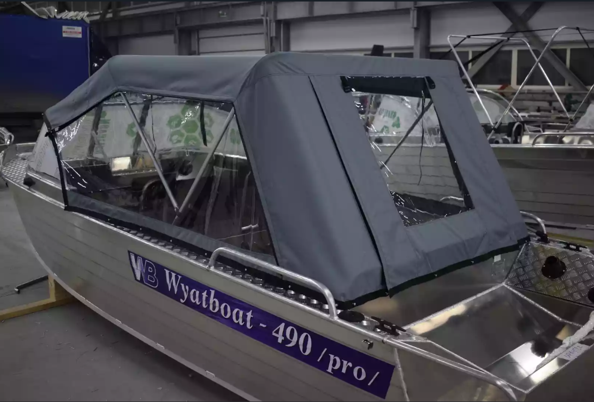 Алюминиевый катер Wyatboat-490 Pro в Рязани