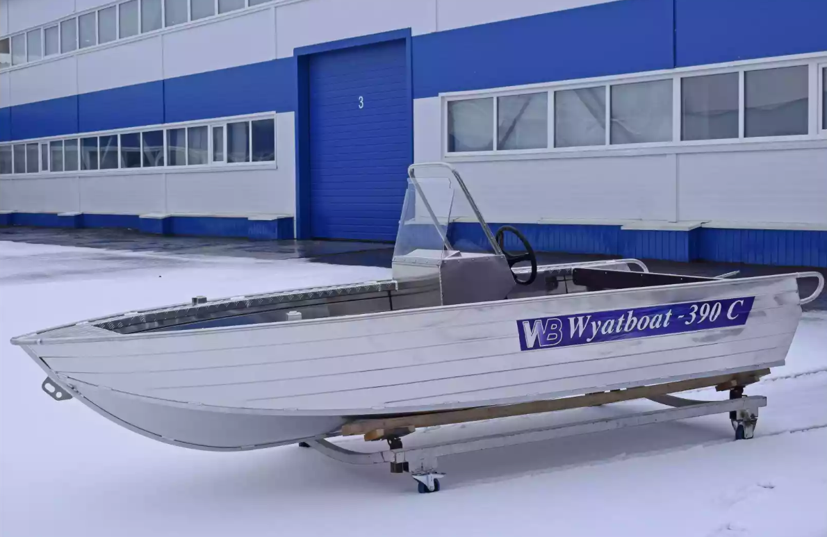 Алюминиевый катер Wyatboat-390 C в Рязани
