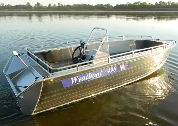 Алюминиевый катер Wyatboat-490 C в Рязани