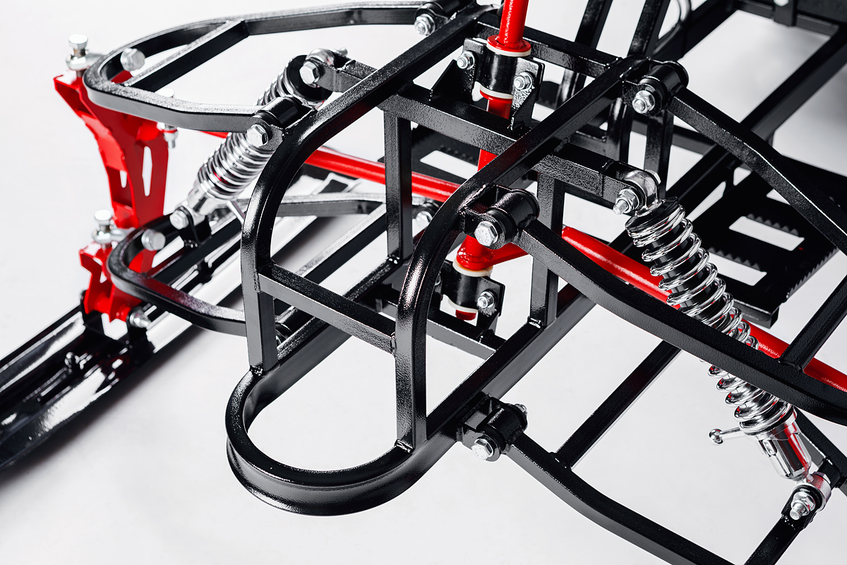 Лыжный модуль IKUDZO с подогревом ручек пластиковые лыжи в Рязани