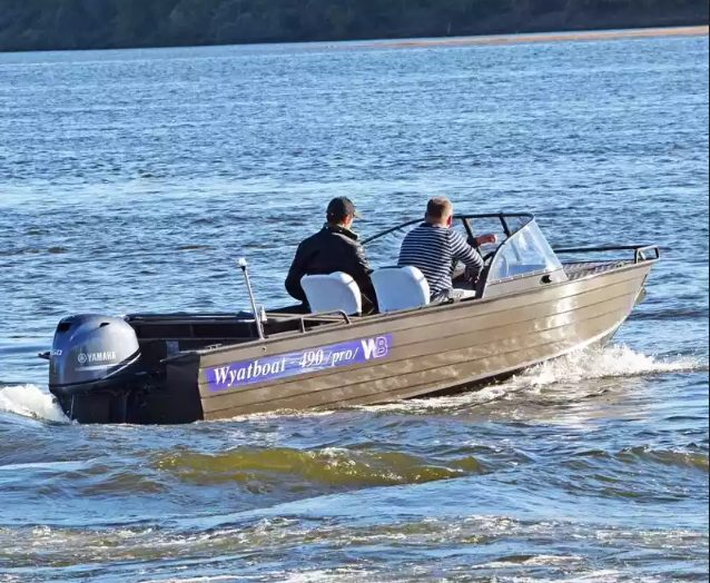 Алюминиевый катер Wyatboat-490 Pro в Рязани