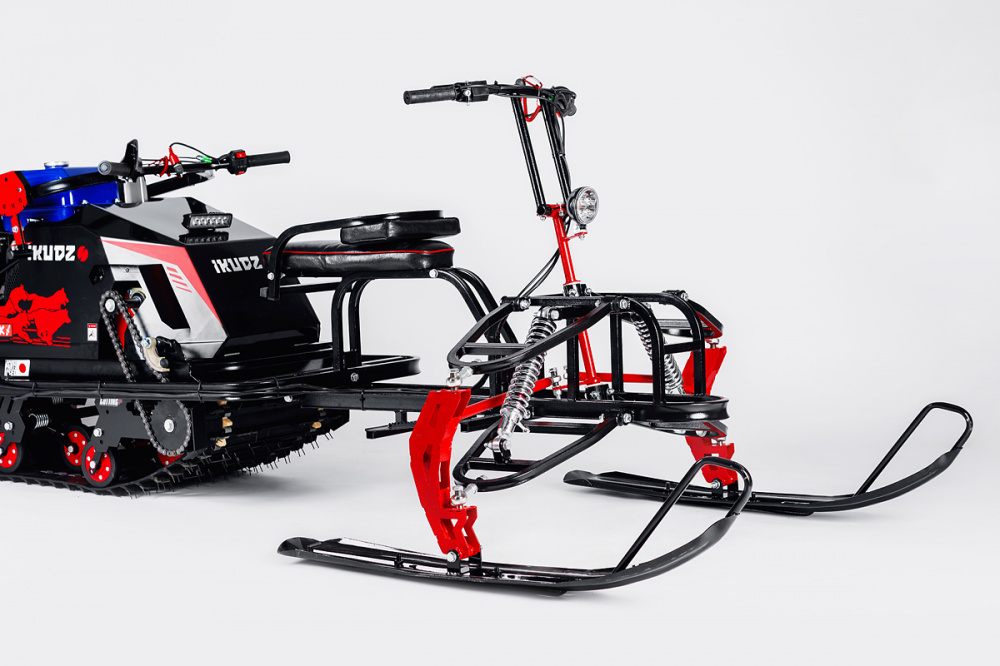 Лыжный модуль IKUDZO TERRAIN с подогревом ручек пластиковые лыжи в Рязани