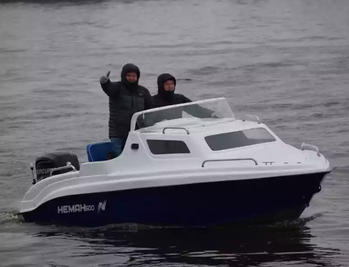 Комбинированный катер Neman-500 с каютой в Рязани