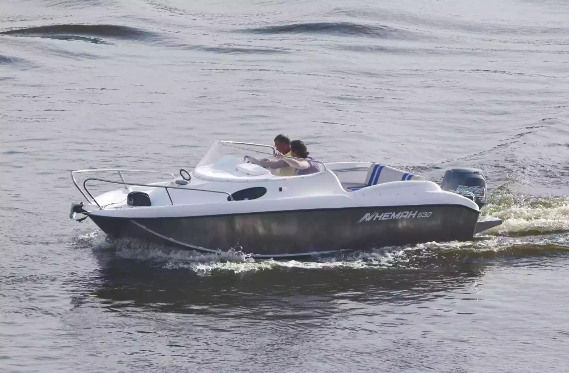 Комбинированный катер Neman-530 с каютой в Рязани