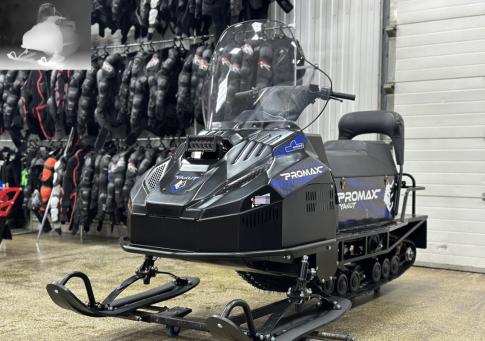 Снегоход PROMAX YAKUT R/К 500 2.0 4T 29 LONG в Рязани