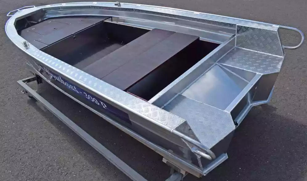 Алюминиевая лодка Wyatboat-390Р Fish в Рязани