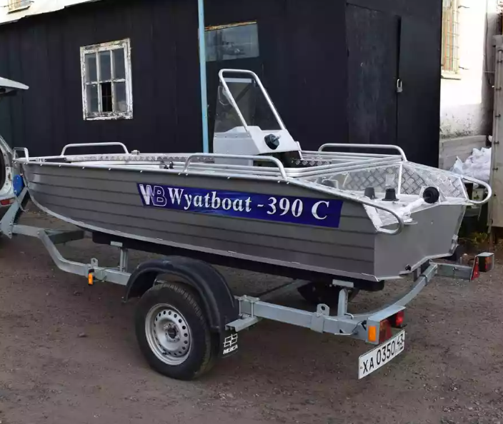 Алюминиевый катер Wyatboat-390 C в Рязани