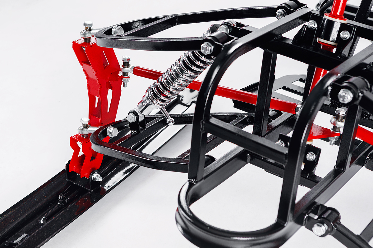 Лыжный модуль IKUDZO с подогревом ручек пластиковые лыжи в Рязани