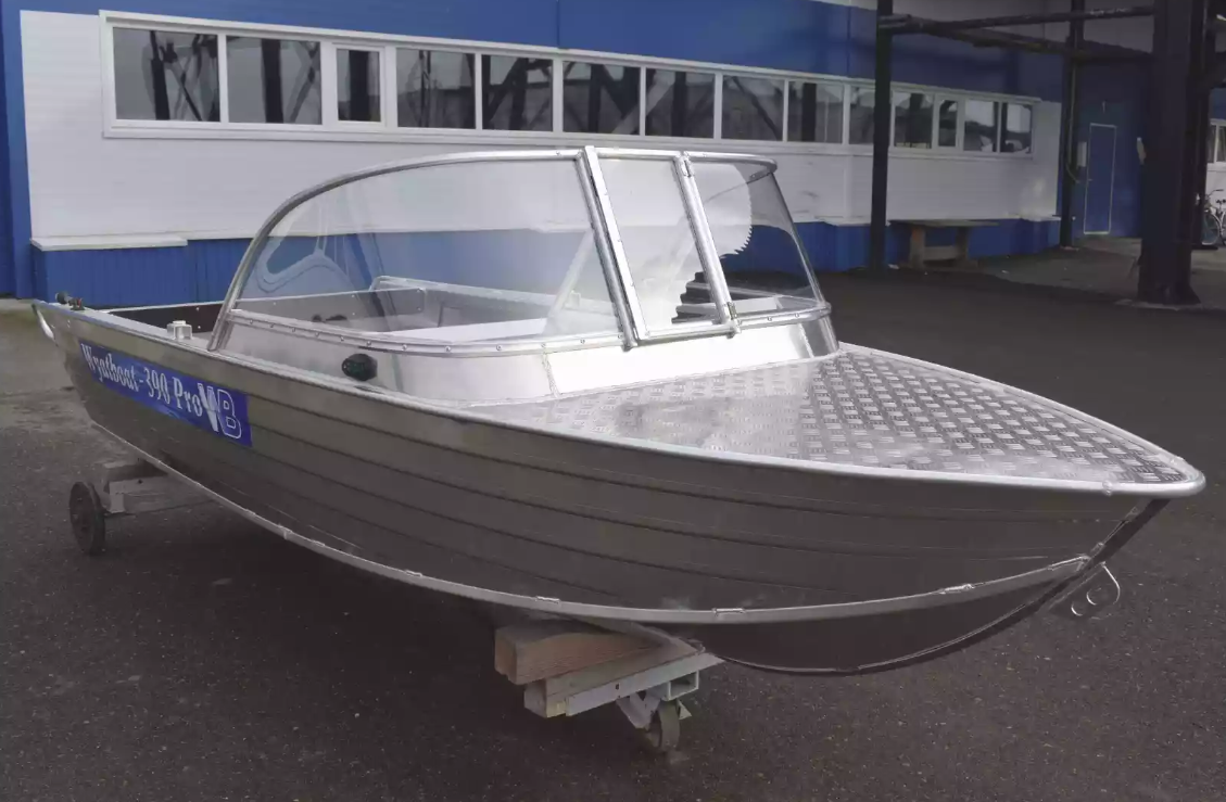 Алюминиевая лодка Wyatboat-390 Pro в Рязани