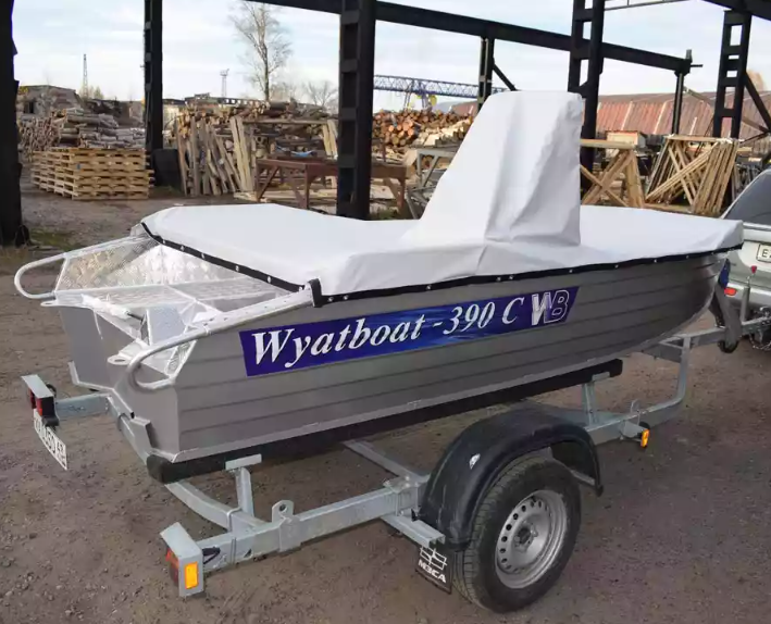 Алюминиевый катер Wyatboat-390 C в Рязани