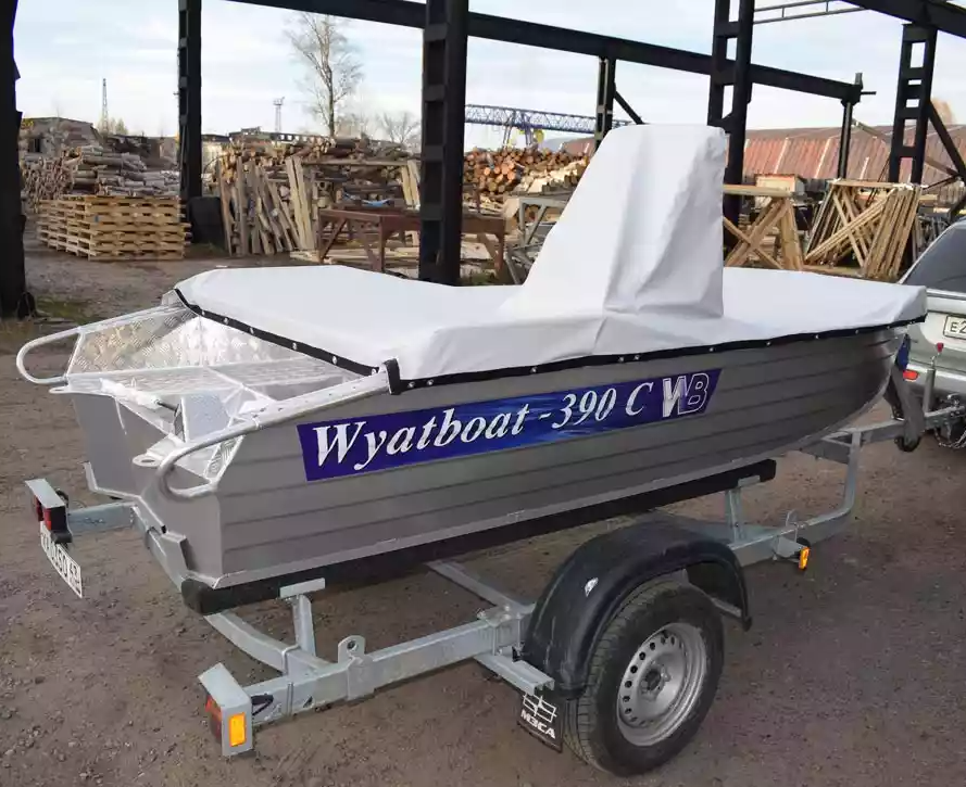 Алюминиевая лодка Wyatboat-390 C в Рязани