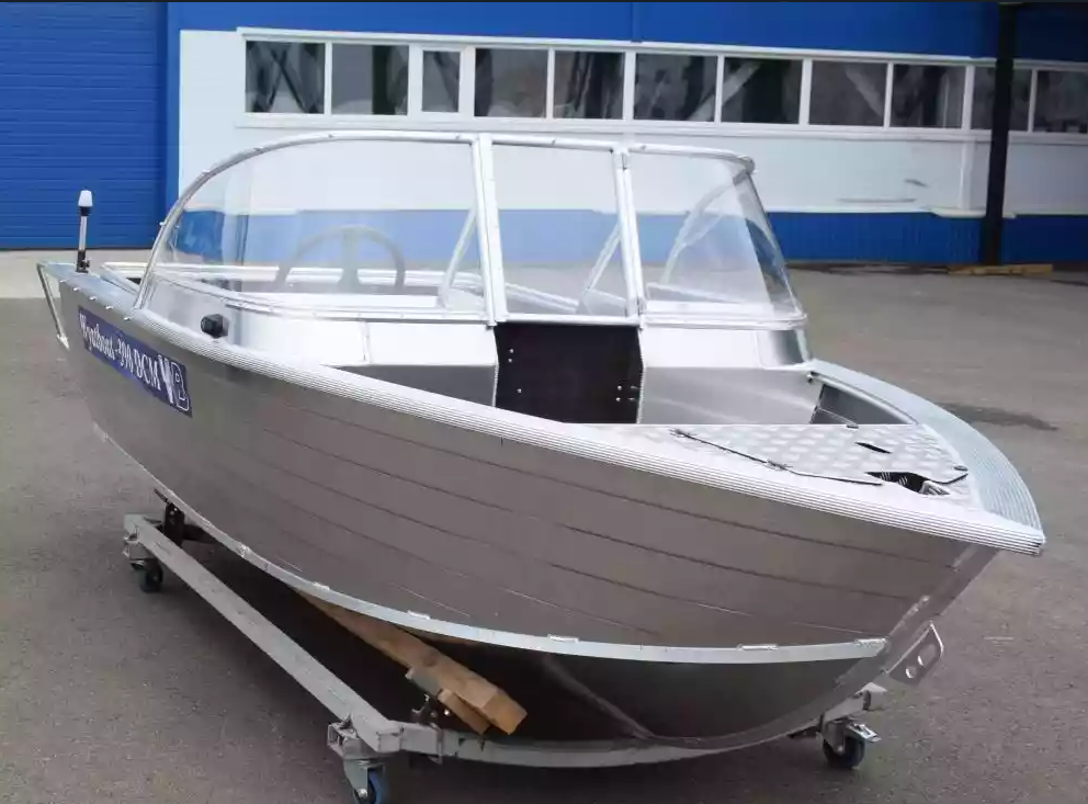 Алюминиевая лодка Wyatboat-390 DCM Увеличенный борт в Рязани