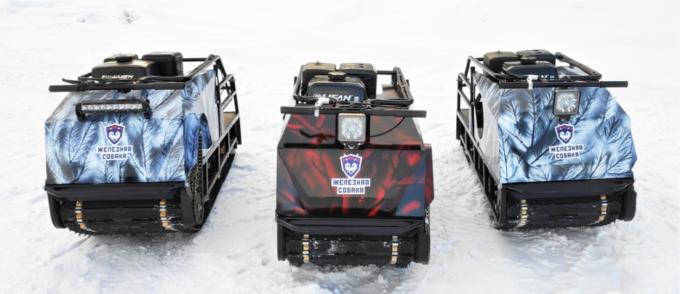 Мотобуксировщик Irondog (Железная собака) M600 15 Камуфляж Охотник в Рязани