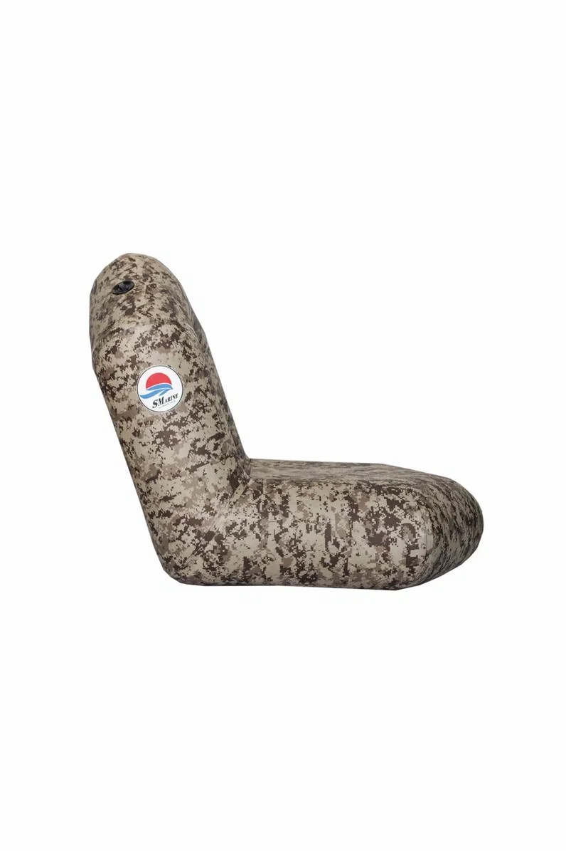 КРЕСЛО НАДУВНОЕ SMARINE, 85Х75 СМ, ПВХ, КОРИЧНЕВЫЙ ПИКСЕЛЬ в Рязани