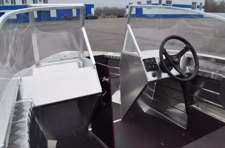 Алюминиевый катер Wyatboat-390 DCM Увеличенный борт в Рязани