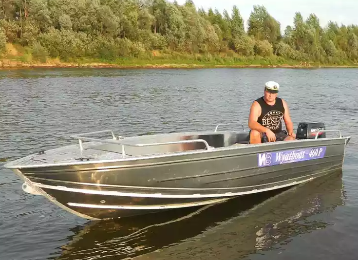 Алюминиевая лодка Wyatboat-460 P в Рязани