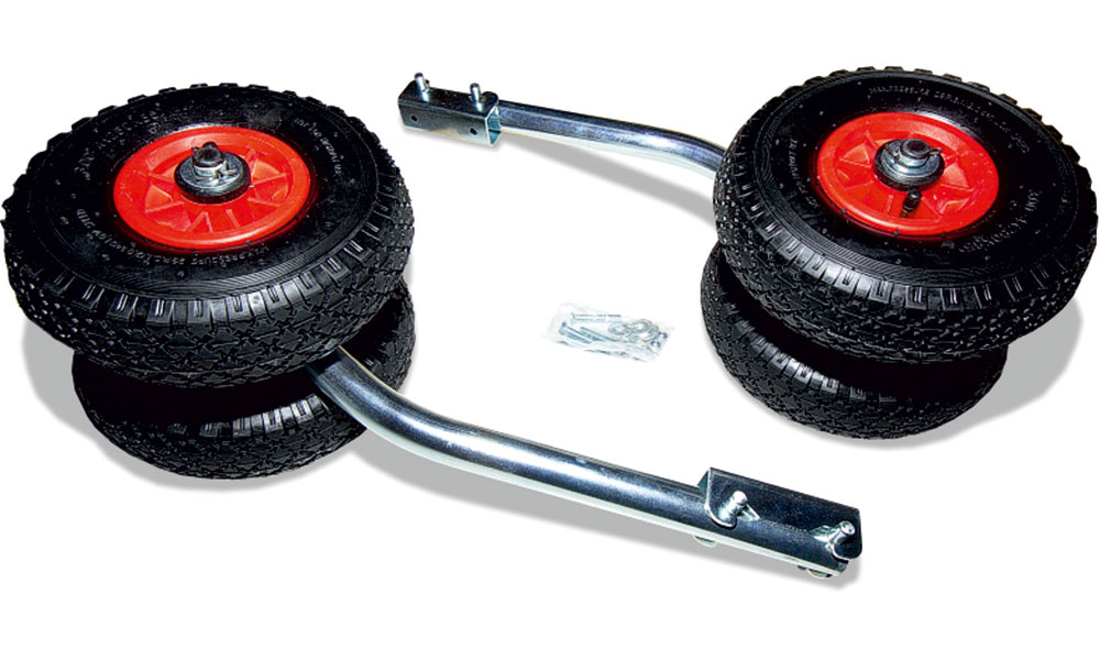 Транцевые колеса модульные двойные усиленные (быстросъемные) в Рязани