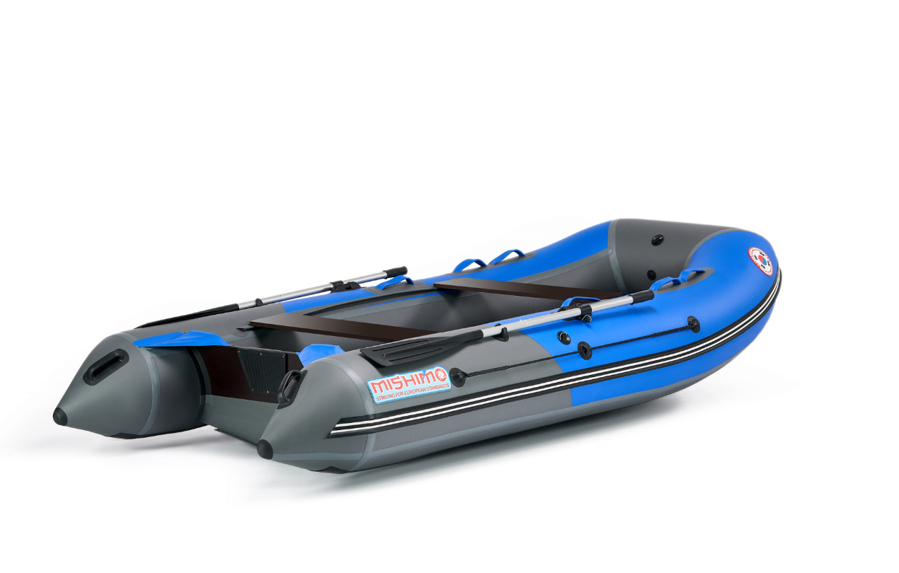 КОМПЛЕКТ ЛОДКА MISHIMO PRO 350 + ЛОДОЧНЫЙ МОТОР MARLIN MP 9.9 (15) AMHS PROLINE в Рязани