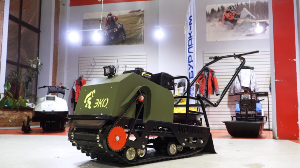 Мотобуксировщик ЭКО-Мини 15 лс (рама цельнометаллическая гнутая) в Рязани