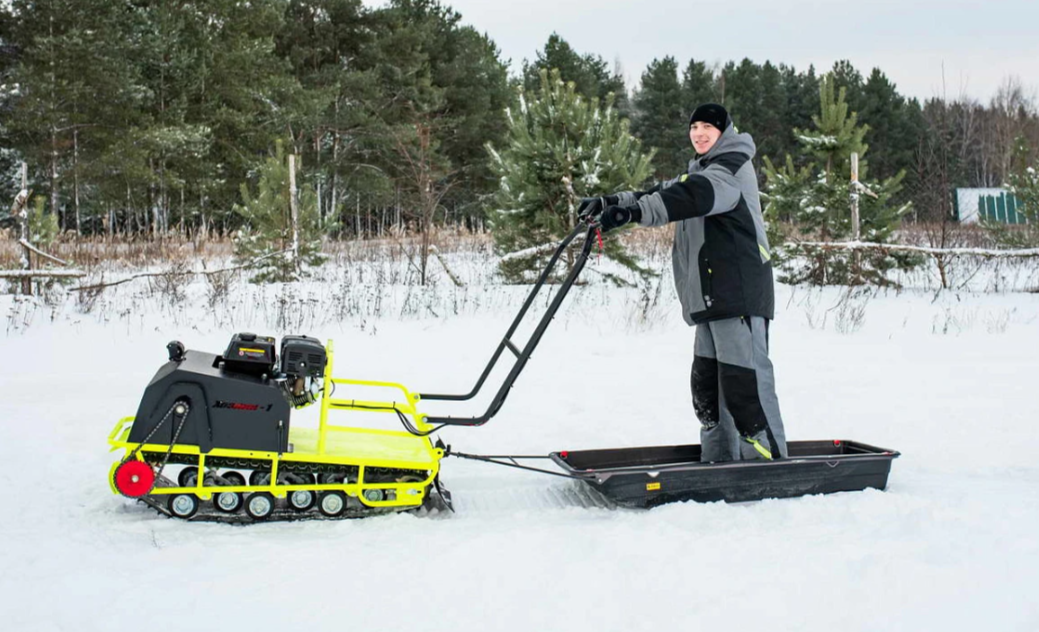 Мотобуксировщик Бурлак ХОЗЯИН-1 (капот металл) в Рязани