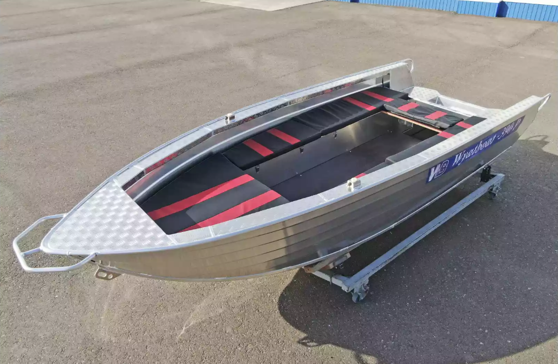 Алюминиевая лодка Wyatboat-390РМ увеличенный борт в Рязани