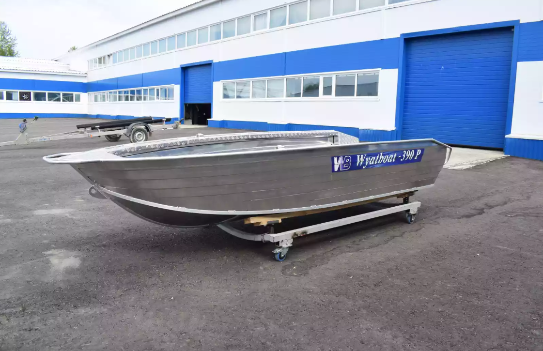 Алюминиевая лодка Wyatboat-390Р Увеличенный борт в Рязани