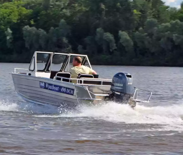 Алюминиевый катер Wyatboat-490 DCM Pro в Рязани