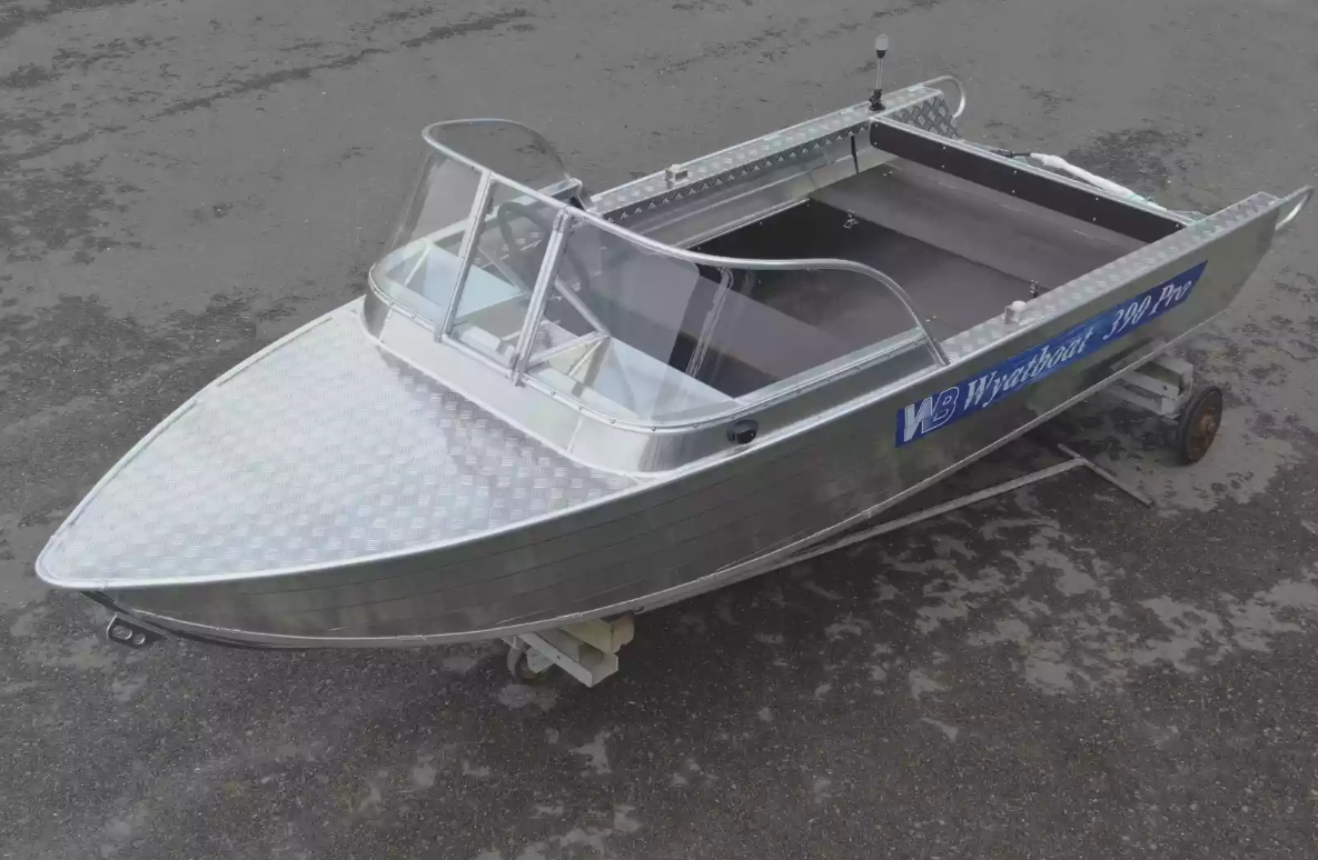 Алюминиевый катер Wyatboat-390 Pro в Рязани
