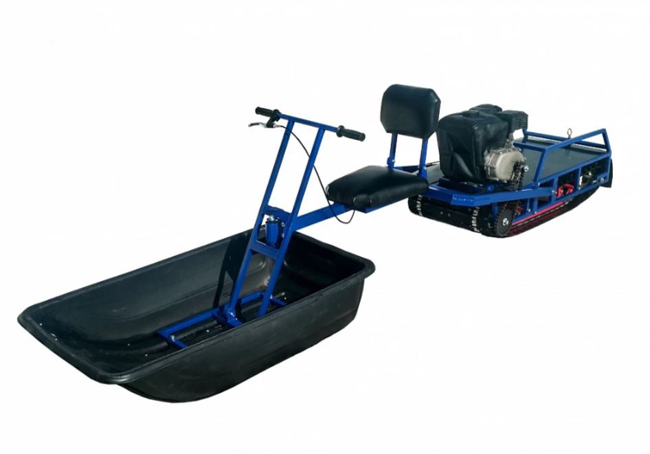 Мотобуксировщик толкач Альбатрос-XL8 с модулем. С фарой, склизы в Рязани